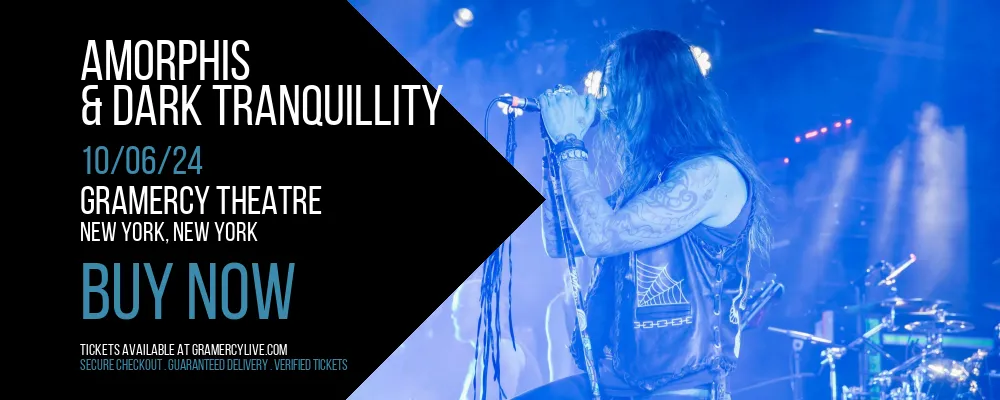 Amorphis & Dark Tranquillity at Gramercy Theatre