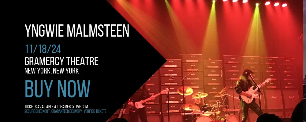 Yngwie Malmsteen at Gramercy Theatre