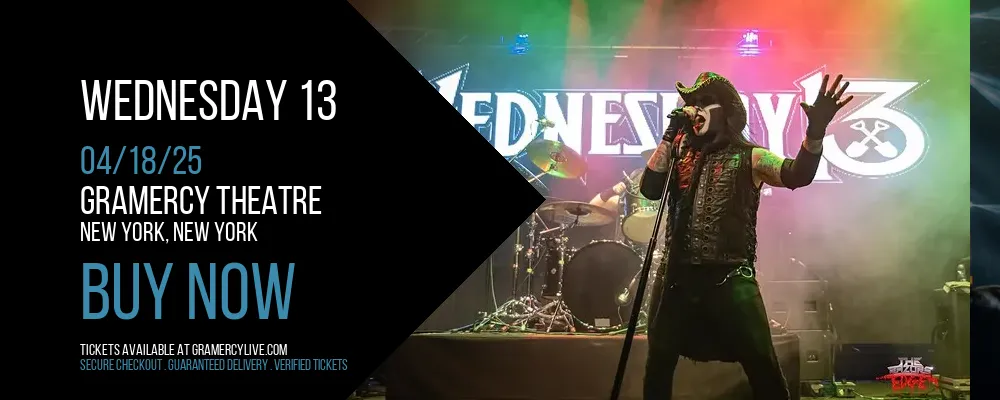 Wednesday 13 at Gramercy Theatre