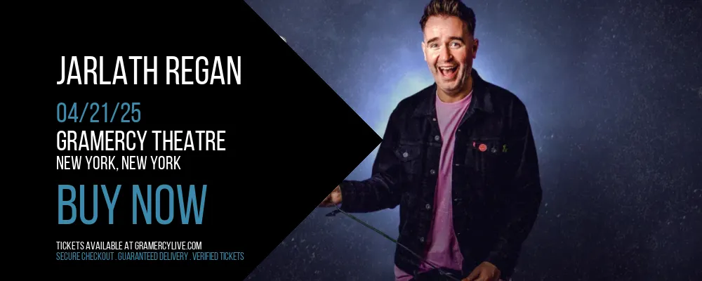 Jarlath Regan at Gramercy Theatre