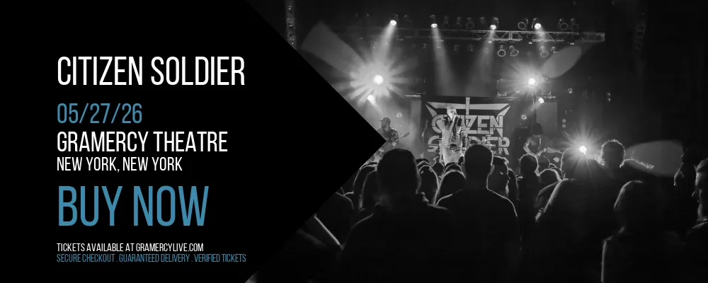 Citizen Soldier at Gramercy Theatre